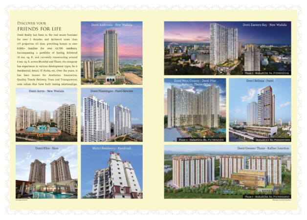 Dosti Realty Projects Images